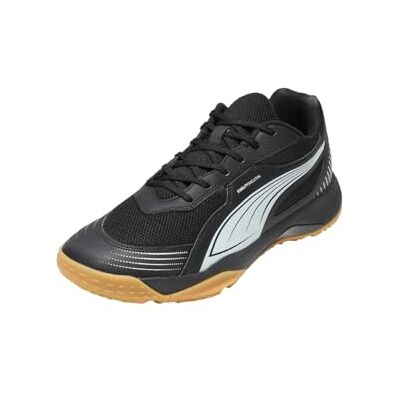 PUMA Solarflash III, Zapato de Tribunal Interior Unisex Adulto, Negro y Gris Claro, 46 EU PUMA Solarflash III, Zapato de Tribunal Interior Unisex Adulto, Negro y Gris Claro, 46 EU