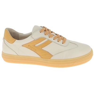 Andrea Conti Zapatillas Bajas para Mujer, Color Crema y Camel, Talla 37 EU Andrea Conti Zapatillas Bajas para Mujer, Color Crema y Camel, Talla 37 EU