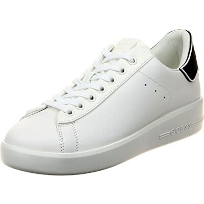 GUESS Rockies, Sneaker Mujer, White, 40 EU GUESS Rockies, Sneaker Mujer, White, 40 EU