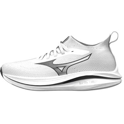 Mizuno Tenis de Correr Neo Zen para Hombre, Blanco/Negro, 44 EU Mizuno Tenis de Correr Neo Zen para Hombre, Blanco/Negro, 44 EU