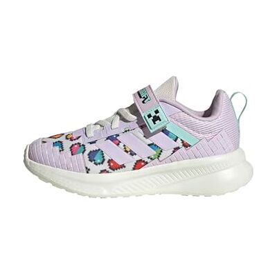 Adidas Unisex niños Minecraft Fortarun 4.0 Shoes Children, Ice Lavender/Ice Lavender/Semi Flash Aqua, 31 EU Adidas Unisex niños Minecraft Fortarun 4.0 Shoes Children, Ice Lavender/Ice Lavender/Semi Flash Aqua, 31 EU