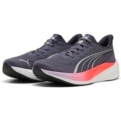 PUMA Zapatillas de Running Darter Pro 2 Unisex 48, Inky Depths Ultra Red Light Lavender Gray Purple PUMA Zapatillas de Running Darter Pro 2 Unisex 48, Inky Depths Ultra Red Light Lavender Gray Purple