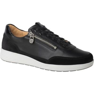 Ganter Klara-k, Zapatillas Mujer, Negro, 37.5 EU XX-Ancho Ganter Klara-k, Zapatillas Mujer, Negro, 37.5 EU XX-Ancho