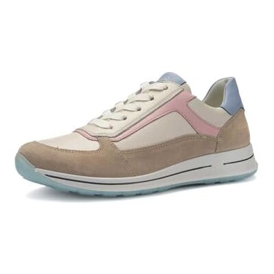 ARA Osaka, Zapatillas de Deporte Mujer, Beach Cream Cielo Cupcake Albaricoque, 41 EU Ancho ARA Osaka, Zapatillas de Deporte Mujer, Beach Cream Cielo Cupcake Albaricoque, 41 EU Ancho