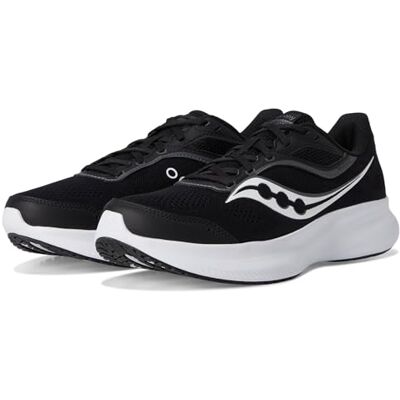 Saucony Cohesion 18 Tenis de Correr para Hombre, Negro/Blanco, 41 EU Saucony Cohesion 18 Tenis de Correr para Hombre, Negro/Blanco, 41 EU