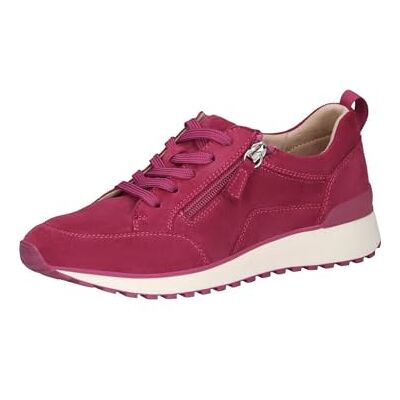CAPRICE Zapatilla 9-23702-42 G-Wide, Suede Rosa, 37 EU CAPRICE Zapatilla 9-23702-42 G-Wide, Suede Rosa, 37 EU