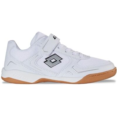 LOTTO SKEYLA T Zapatillas Unisex para niños, Color Blanco/Negro, Talla 37 EU LOTTO SKEYLA T Zapatillas Unisex para niños, Color Blanco/Negro, Talla 37 EU