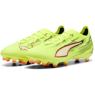 PUMA Ultra 6 Pro FG/AG Tenis de fútbol Unisex, Color Amarillo Alerta Negro-Rojo Brillante-Lima Squeeze, Talla 6 de Reino Unido, Yellow Alert Black Glowing Red Lime Squeeze, 39 EU PUMA Ultra 6 Pro FG/AG Tenis de fútbol Unisex, Color Amarillo Alerta Negro-Rojo Brillante-Lima Squeeze, Talla 6 de Reino Unido, Yellow Alert Black Glowing Red Lime Squeeze, 39 EU