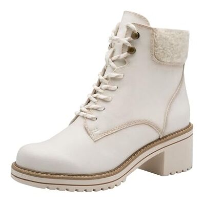MARCO TOZZI Botas de moda para mujer , marfil Comb, 38 EU, Ivory Comb, 38 EU MARCO TOZZI Botas de moda para mujer , marfil Comb, 38 EU, Ivory Comb, 38 EU