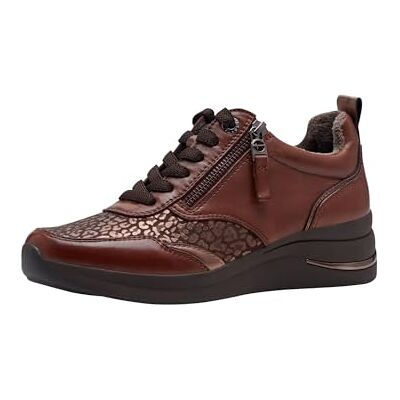 Tamaris Comfort Damen Sneaker Low, Zapatillas Mujer, Cognac Nappa, 38 EU Tamaris Comfort Damen Sneaker Low, Zapatillas Mujer, Cognac Nappa, 38 EU