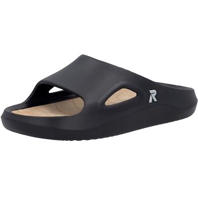Rieker U3350, Slide Hombre, Negro, 46 EU Rieker U3350, Slide Hombre, Negro, 46 EU