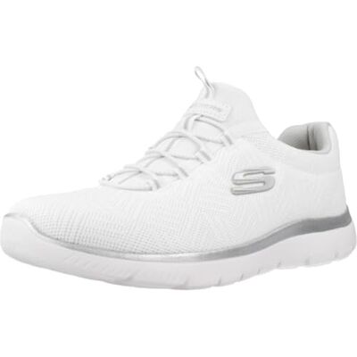 Zapatillas Skechers Summits - Blanco/Plateado - Zapatillas Zapatillas Skechers Summits - Blanco/Plateado - Zapatillas