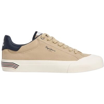 Pepe Jeans Taylor Break M Tenis para Hombre, Color marrón (Beige Piedra), Talla 36 Pepe Jeans Taylor Break M Tenis para Hombre, Color marrón (Beige Piedra), Talla 36