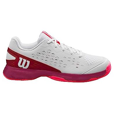 Wilson - Rush Pro JR L - Blanco - Rojo - Shoes Wilson - Rush Pro JR L - Blanco - Rojo - Shoes