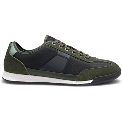 Boss Nitan_lowp_nymith 10271652 01, Entrenadores de Perfil bajo Hombre, Verde Abierto, 43 EU Boss Nitan_lowp_nymith 10271652 01, Entrenadores de Perfil bajo Hombre, Verde Abierto, 43 EU