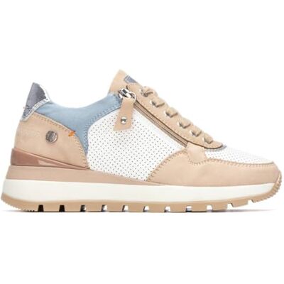REFRESH Zapatilla Mujer Beige Calzado Cómodo y Versátil Moda Casual Modelo 03 (Talla 40) REFRESH Zapatilla Mujer Beige Calzado Cómodo y Versátil Moda Casual Modelo 03 (Talla 40)