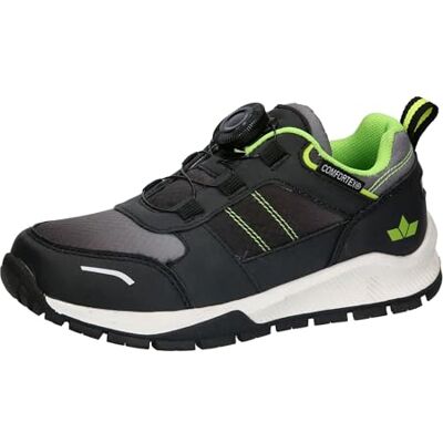 Lico Akima, Zapatillas de Trekking, Negro Gris Limón, 32 EU Lico Akima, Zapatillas de Trekking, Negro Gris Limón, 32 EU