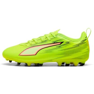 PUMA Ultra 6 Play MG JR Tenis de fútbol, Alerta Amarilla, Negro, Rojo Brillante, Lima exprimida, 4 Reino Unido, Yellow Alert Black Glowing Red Lime Squeeze, 4 UK PUMA Ultra 6 Play MG JR Tenis de fútbol, Alerta Amarilla, Negro, Rojo Brillante, Lima exprimida, 4 Reino Unido, Yellow Alert Black Glowing Red Lime Squeeze, 4 UK