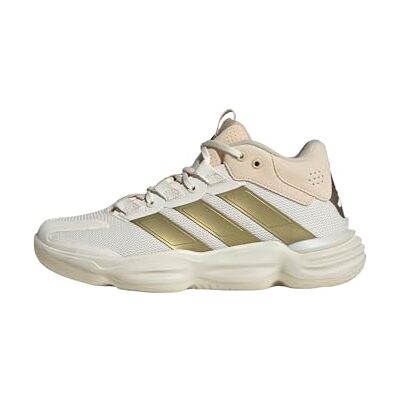 Adidas Mujer Courtstabil Indoor Shoes, Off White/Gold Met./Crystal Sand, 36 EU Adidas Mujer Courtstabil Indoor Shoes, Off White/Gold Met./Crystal Sand, 36 EU