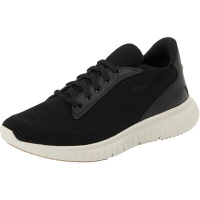 Boss Titanis_slon_knwal, Entrenadores sin Cordones Hombre, Negro, 46 EU Boss Titanis_slon_knwal, Entrenadores sin Cordones Hombre, Negro, 46 EU