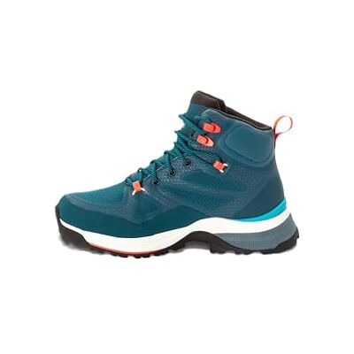 Jack Wolfskin Force Striker Texapore Mid W Zapatillas de Senderismo para Mujer, Coral Azul., 37 EU Jack Wolfskin Force Striker Texapore Mid W Zapatillas de Senderismo para Mujer, Coral Azul., 37 EU
