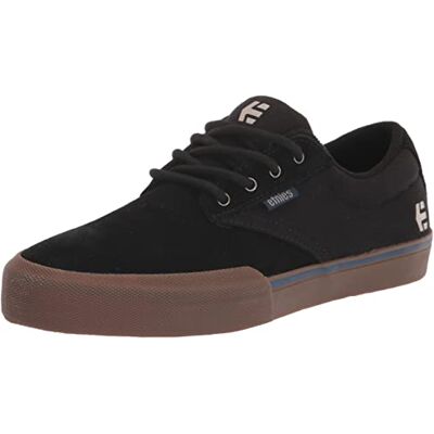 Etnies Jameson Vulc Tenis de Skate para Hombre, Negro/Goma/Plateado, Talla 42 Etnies Jameson Vulc Tenis de Skate para Hombre, Negro/Goma/Plateado, Talla 42