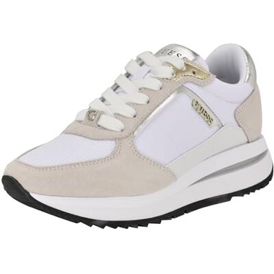 GUESS Energy, Zapatillas Mujer, White Grey 140, 41 EU GUESS Energy, Zapatillas Mujer, White Grey 140, 41 EU