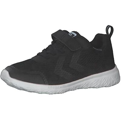 hummel Zapatillas de Low Actus Tex para niños, Negro, 32 EU hummel Zapatillas de Low Actus Tex para niños, Negro, 32 EU