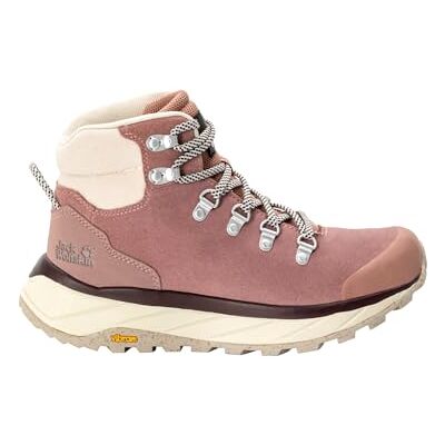 Jack Wolfskin Women's Terraventure Urban Mid W Sneaker, Rose White, 37.5 EU Jack Wolfskin Women's Terraventure Urban Mid W Sneaker, Rose White, 37.5 EU