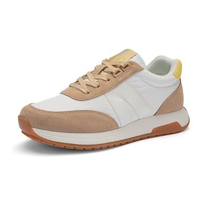 ARA Malibu Zapatillas de Deporte p Mujer, Playa Eggwhite Vainilla, 42 EU Ancha ARA Malibu Zapatillas de Deporte p Mujer, Playa Eggwhite Vainilla, 42 EU Ancha