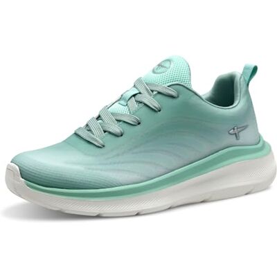 Tamaris Comfort Zapatillas Planas para Mujer, Deportivas, Veganas, Verde Menta, 38 EU Tamaris Comfort Zapatillas Planas para Mujer, Deportivas, Veganas, Verde Menta, 38 EU