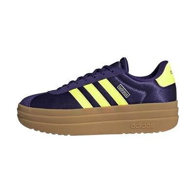 Adidas Unisex niños VL Court Bold Shoes Junior, Collegiate Purple/hi-Res Yellow/Silver Met., 38 2/3 EU Adidas Unisex niños VL Court Bold Shoes Junior, Collegiate Purple/hi-Res Yellow/Silver Met., 38 2/3 EU