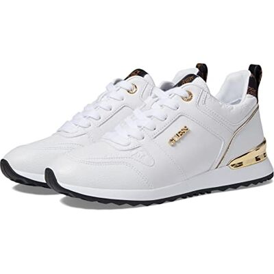 GUESS Kadlin, Zapatillas Mujer, White 140, 37.5 EU GUESS Kadlin, Zapatillas Mujer, White 140, 37.5 EU