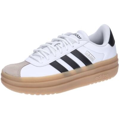 Adidas Mujer VL Court Bold Shoes, FTWR White/Core Black/Wonder Beige, 44 EU Adidas Mujer VL Court Bold Shoes, FTWR White/Core Black/Wonder Beige, 44 EU
