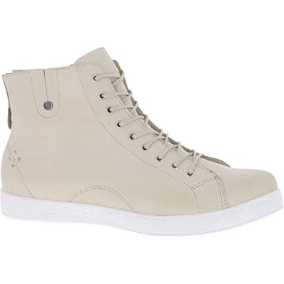 Andrea Conti Damen High Top Sneaker, Zapatillas Mujer, Beige, 40 EU Andrea Conti Damen High Top Sneaker, Zapatillas Mujer, Beige, 40 EU