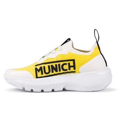 Munich JONY Kid 15, Zapatillas Unisex niños, Blanco, 34 EU Munich JONY Kid 15, Zapatillas Unisex niños, Blanco, 34 EU