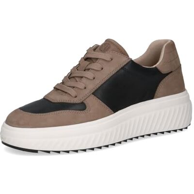 CAPRICE Zapatillas para Mujer , Color Topo/Negro, 37 EU, Gris Pardo, 37 EU CAPRICE Zapatillas para Mujer , Color Topo/Negro, 37 EU, Gris Pardo, 37 EU