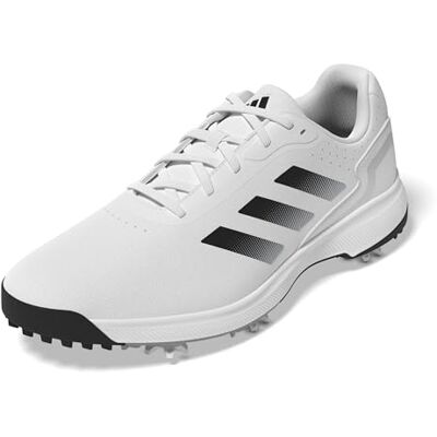 Adidas Hombre Traxion Response Golf Shoes, FTWR White/Core Black/Silver Met., 42 2/3 EU Adidas Hombre Traxion Response Golf Shoes, FTWR White/Core Black/Silver Met., 42 2/3 EU