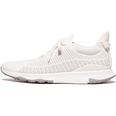 Fitflop Vitamin Ffx-Zapatillas Deportivas de Punto para Hombre, Urban White Tiptoe Grey, 43 EU Fitflop Vitamin Ffx-Zapatillas Deportivas de Punto para Hombre, Urban White Tiptoe Grey, 43 EU
