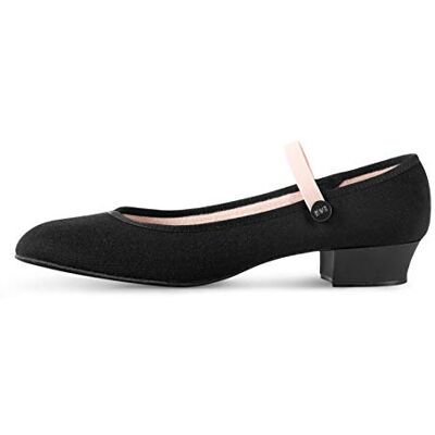 Bloch Zapato de Baile Accent para Mujer, Black, 37.5 EU Bloch Zapato de Baile Accent para Mujer, Black, 37.5 EU