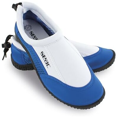 SEAC Reef, Zapatillas Antideslizantes para Adultos y niños, Secado rápido, Zapatos para el mar, la Playa y la Piscina, Blanco, 31 SEAC Reef, Zapatillas Antideslizantes para Adultos y niños, Secado rápido, Zapatos para el mar, la Playa y la Piscina, Blanco, 31