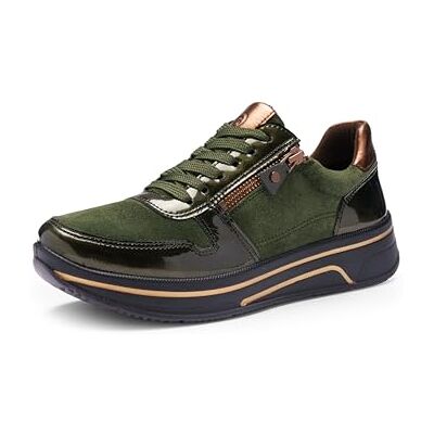 ARA Zapatillas p Mujer Sapporo 3.0, Forest, Fango, Mocca, 38 EU Ancho, Forest Fango Mocca, 38 EU Weit ARA Zapatillas p Mujer Sapporo 3.0, Forest, Fango, Mocca, 38 EU Ancho, Forest Fango Mocca, 38 EU Weit