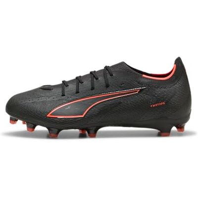 PUMA Ultra 6 Pro FG/AG Tenis de fútbol Unisex, Color Negro y Rojo, Talla 8 de Reino Unido, Negro Rojo, 42 EU PUMA Ultra 6 Pro FG/AG Tenis de fútbol Unisex, Color Negro y Rojo, Talla 8 de Reino Unido, Negro Rojo, 42 EU