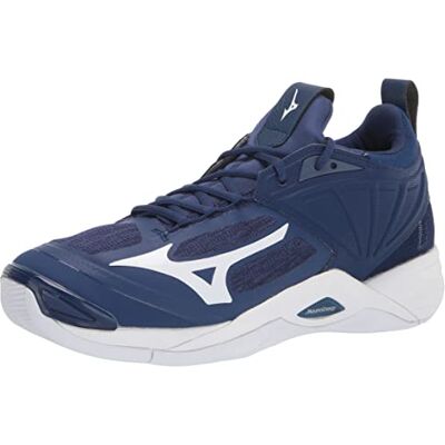 Mizuno Women's Wave Momentum 2, Zapatillas de vóleibol Mujer, Azul Marino/Blanco (Navy White), 42 EU Mizuno Women's Wave Momentum 2, Zapatillas de vóleibol Mujer, Azul Marino/Blanco (Navy White), 42 EU