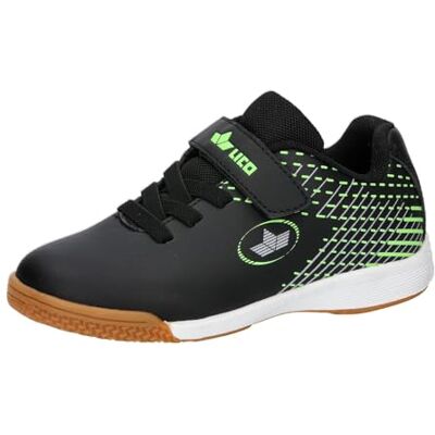 Lico Soccer Champ Kids Botas de fútbol, Color Negro/limón, Talla 31 EU, Color Negro., 31 EU Lico Soccer Champ Kids Botas de fútbol, Color Negro/limón, Talla 31 EU, Color Negro., 31 EU
