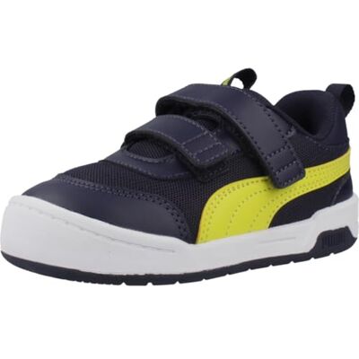 PUMA MULTIFLEX 2 Mesh V INF Tenis Unisex para bebé, Azul Marino-Lux Lima, 3 UK Niño, Azul Marino Lux Lime, 19 EU PUMA MULTIFLEX 2 Mesh V INF Tenis Unisex para bebé, Azul Marino-Lux Lima, 3 UK Niño, Azul Marino Lux Lime, 19 EU