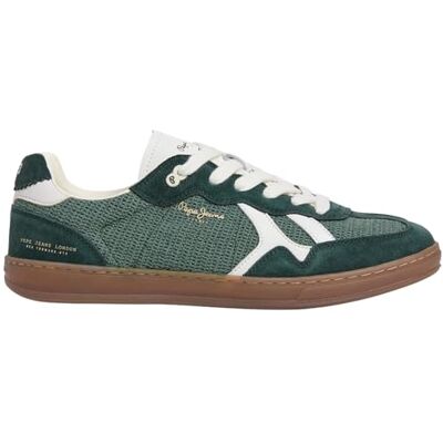 Pepe Jeans Ball Natural M Tenis para Hombre, Color Verde (Verde Vintage), Talla 44 Pepe Jeans Ball Natural M Tenis para Hombre, Color Verde (Verde Vintage), Talla 44