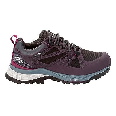 Jack Wolfskin Zapatillas de Senderismo Force Striker Texapore Low W para Mujer, Purple Grey, 43 EU Jack Wolfskin Zapatillas de Senderismo Force Striker Texapore Low W para Mujer, Purple Grey, 43 EU