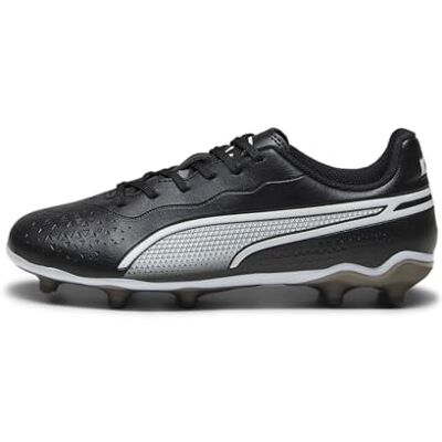 PUMA King Match Fg/Ag Jr, Zapatillas de Deporte Unisex niños, Black White, 28 EU PUMA King Match Fg/Ag Jr, Zapatillas de Deporte Unisex niños, Black White, 28 EU