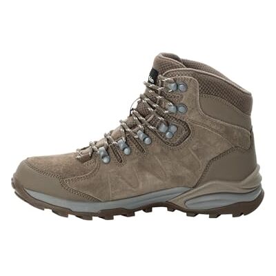 Jack Wolfskin Botas de Senderismo para Hombre Refugio Texapore Mid W, marrón, 42.5 EU Jack Wolfskin Botas de Senderismo para Hombre Refugio Texapore Mid W, marrón, 42.5 EU